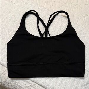 Lululemon Black Energy Sports Bra